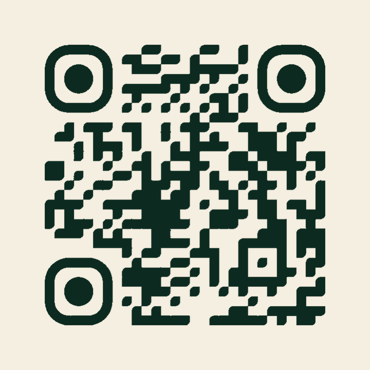 QR code for the clinic location on Google Maps